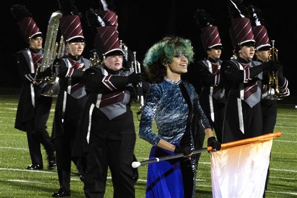 Broadneck High School Marching Band Performing